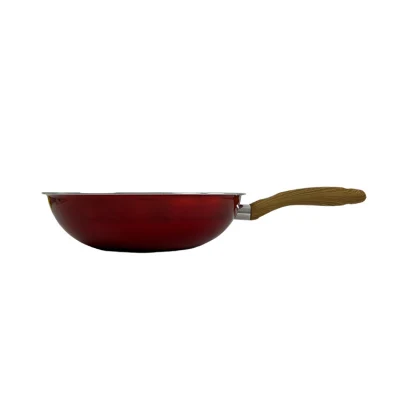  Direct Selling Kitchen Cooking Frypan Non Stick Induction Cast Fry Pan Maifan Stone Cookware Frying Pan with Lid