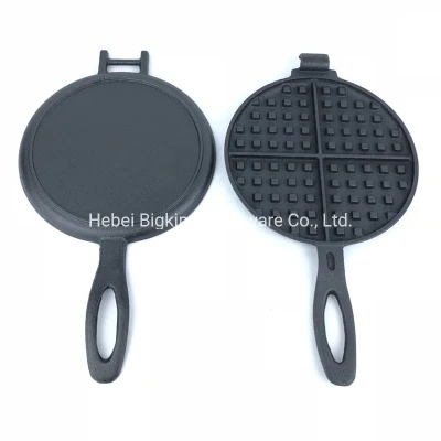 Cast Iron Vegetable Oil Mini Double Frying Pan