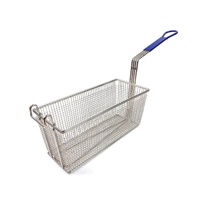  Stainless Steel Fryer Basket with Front Hook