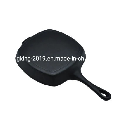 Customized Logo Square Grill Pan 26cm Non Stick Frying Pan