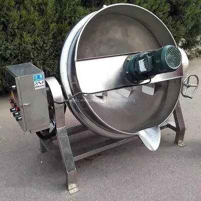  Gas-Fired Boiling Pot, Electric Heating, Stirring, Frying Pot, Steam Stirring, Sandwich Pot
