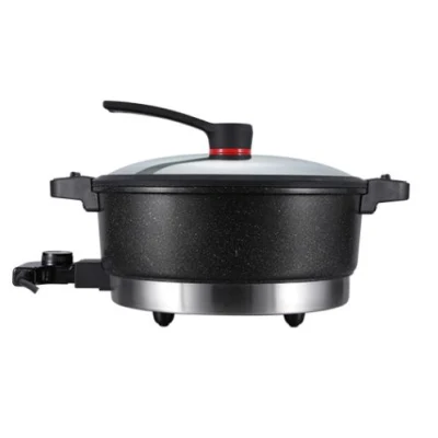  Low Pressure Electric Skillet Non-Stick Coating 7.5L Large Capacity