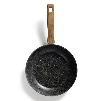  Factory OEM Bottom Induction Frypan Non Stick Fry Pan Granite Aluminum Frying Pan for Home Kitchen Poland Cookware 24/26/28cm