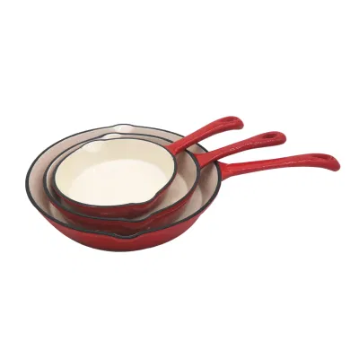  Amazon Hot Sale Dia 16/20/25cm Color Enamel Cast Iron Frypan Frying Pan Skillet Chef Pan