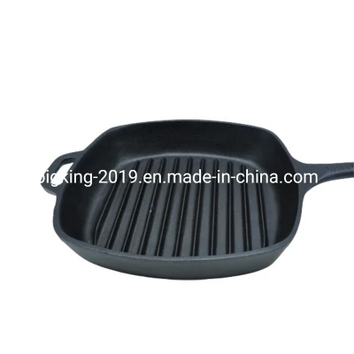 Customized Logo Square Grill Pan 26cm Non Stick Frying Pan