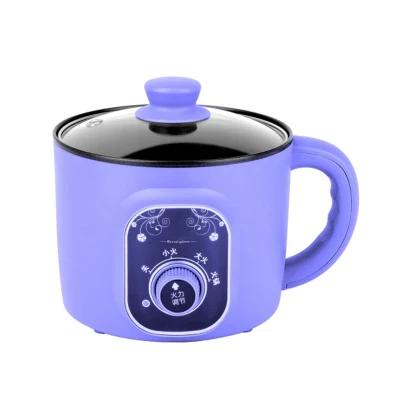 Portable Non-Stick Electric Cooker Portable Non-Stick Frying Pan with Steamer