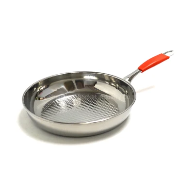  5 Piece Small Mini Egg Stainless Steel Frying Pan Set