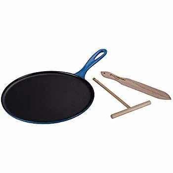 Enameled Cast Iron Crepe Pan, Griddle