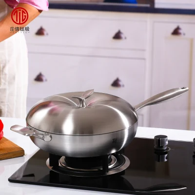  28cm Super Quality No Coating Non Stick Hand Egg Fry Pan