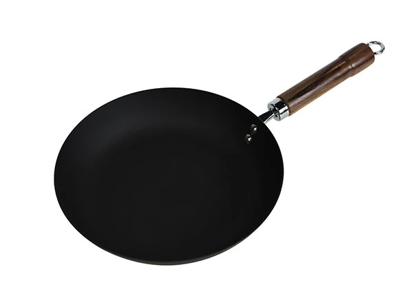 Nitriding Anti-Rust Carbon Steel Cookware Pure Oil Healthy No Coating Carbon Steel Skillet