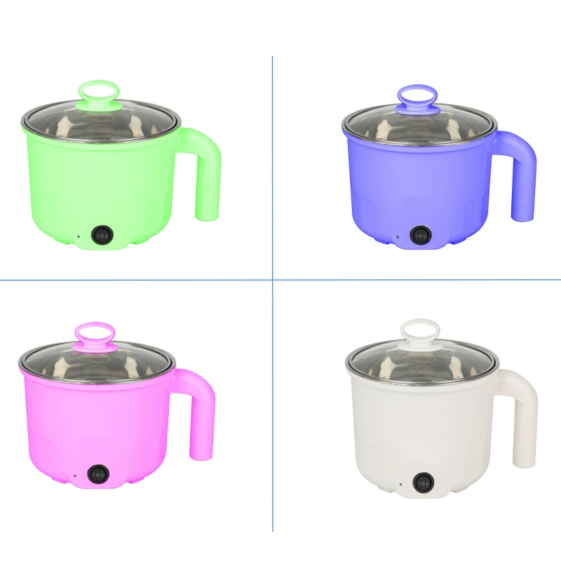 Multi Function Electric Wok Anti-Scald Electric Cooking Pot Mini Pot Office Cooking Noodle Skillet