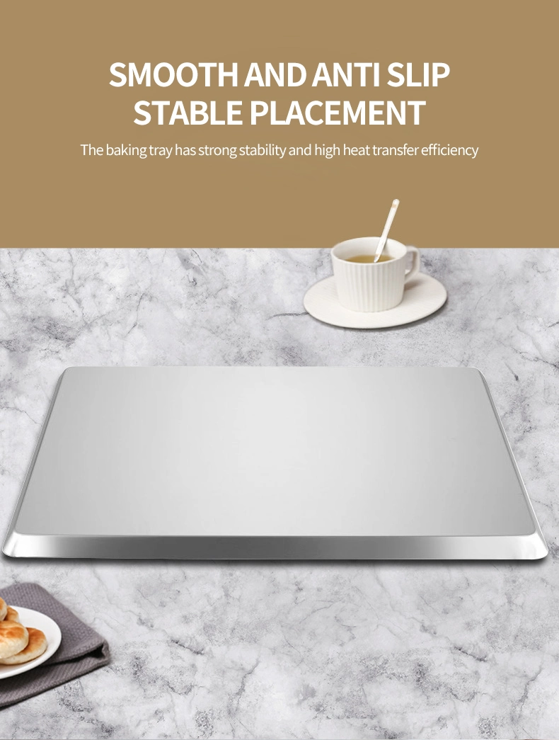 ODM&OEM Custom Made Non Stick Aluminium Perforated/Non-Perforated Bread Cookie Baking Sheet Oven Tray