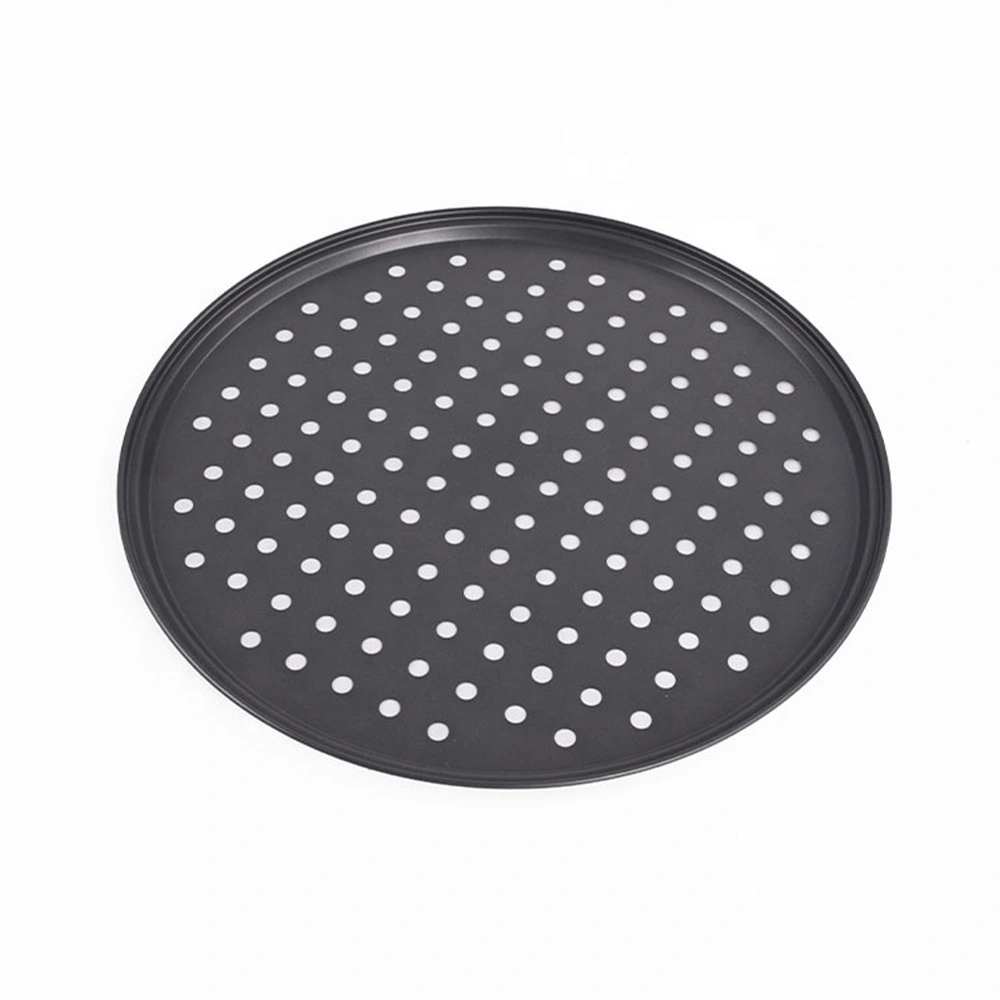 High Quality Round Perforated Holes Style Pizza Pan
