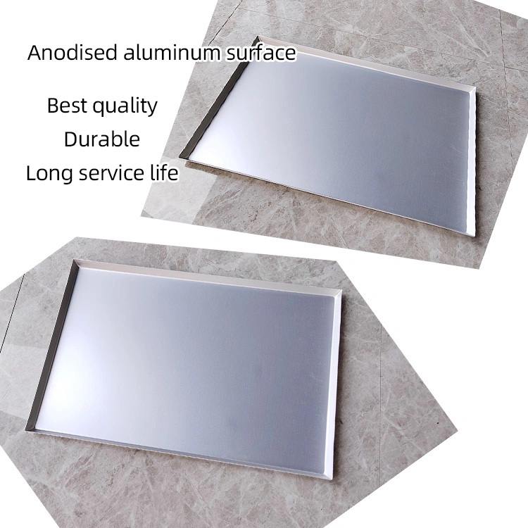 Custom Made Commercial Heavy Duty Non Stick Aluminized Steel Toaster Oven Cooking Cookie Baking Sheet Pans