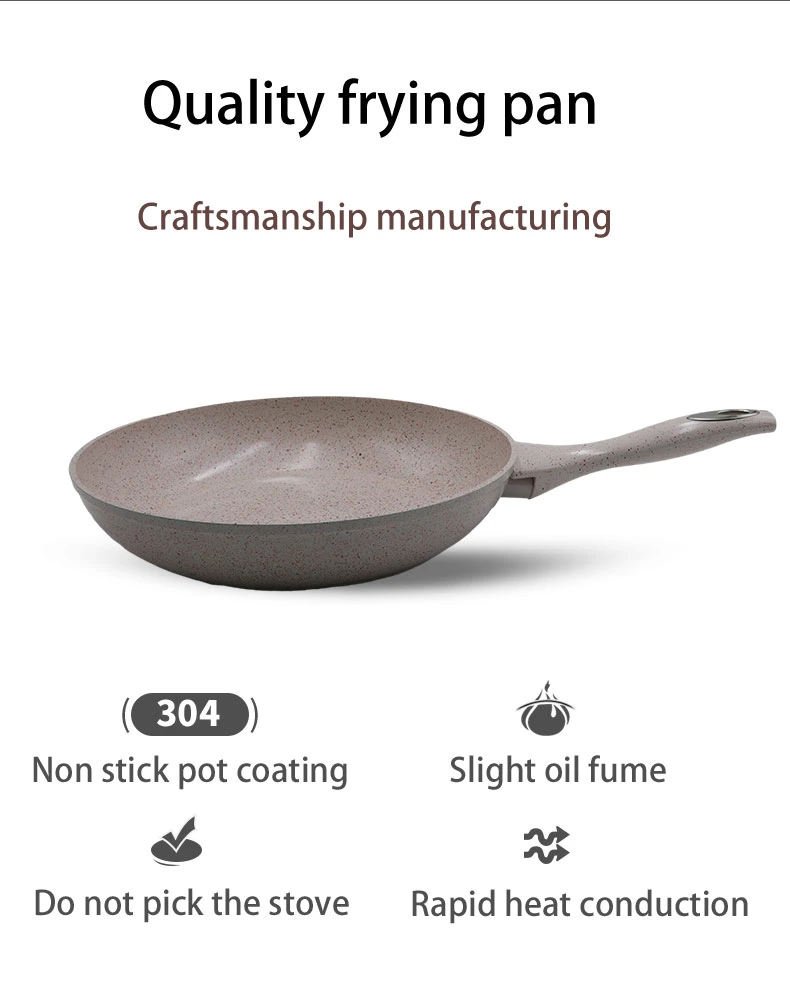Good Selling Granite Cookware Set Non Stick Frying Pan Aluminum Cooking Pots and Pans Set Household Utensils Marble Cookware Set