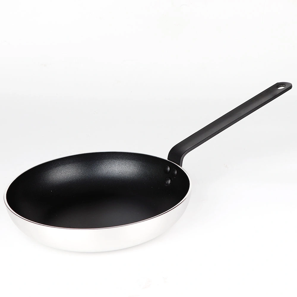 Aluminum Non-Stick Cookware Black Pfoa Free Nonstick Chef Pan with Carbon Steel Handle Induction Cooking Pan