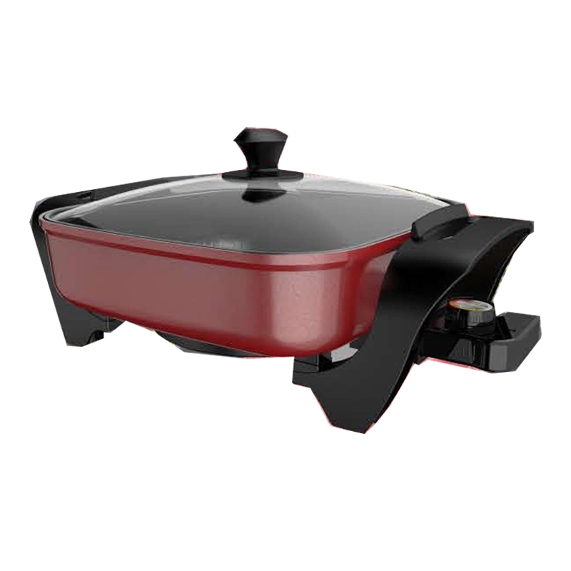 Kitchen Appliances Electric Deep Electric Compact Hot Plate Multifunctional Cooking Pot Big 4L with Frying Pan