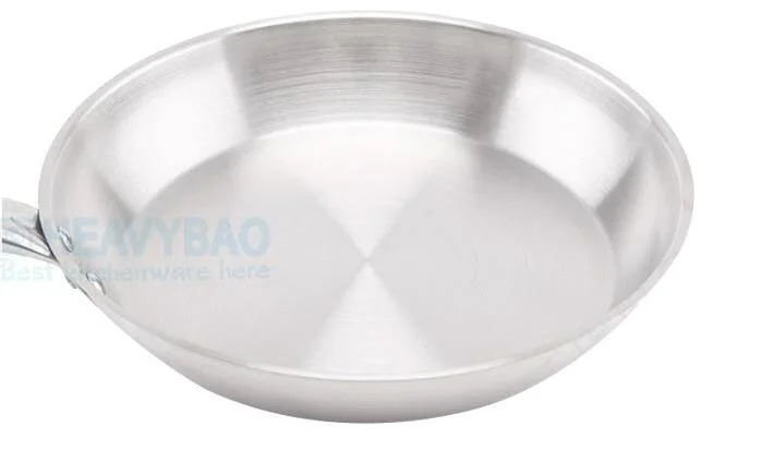 Heavybao Stainless Steel Fry Food Pan with Lid for Kitchen