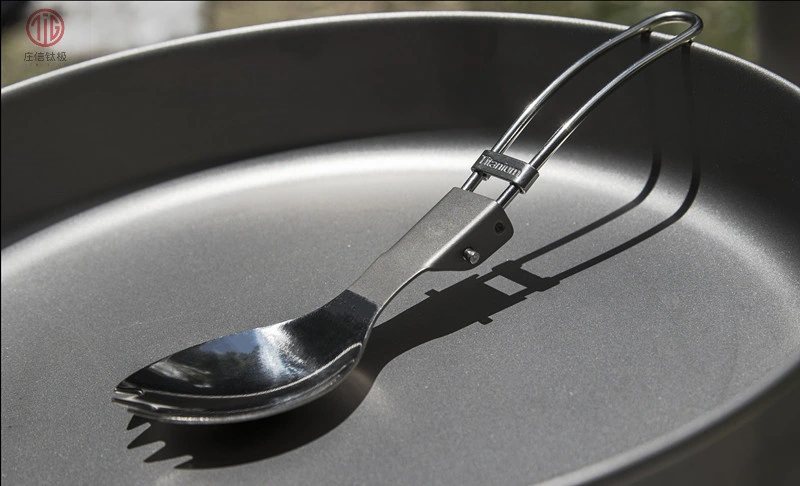 China Camping Kitchen Appliance Titanium Pan