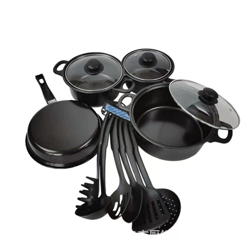 Regina 13PCS Frying Pan Sets Non-Stick Non Stick Cooking Pot Kitchenware Cookware Set Price 13 Pieces Cookware Set 13 PCS Cookware Set 13PCS Cookware Set