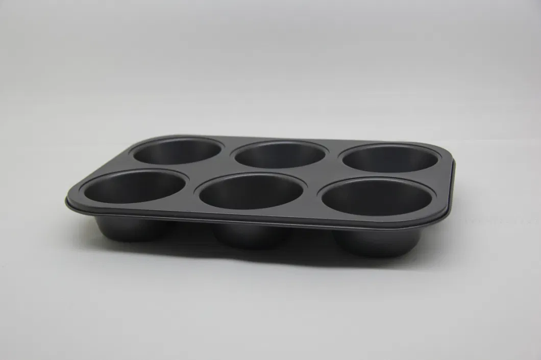 Nonstick Carbon Steel Bakeware 6-Cup Muffin Pan