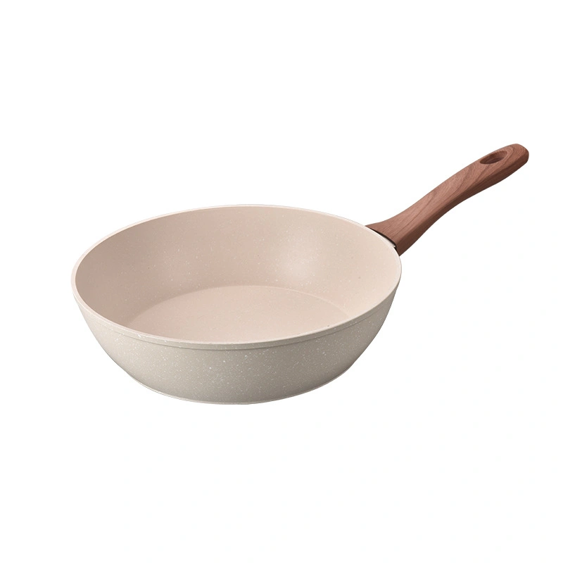 Non-Stick Non-Oily Fume Cookware Frying Pan Wok with Lid