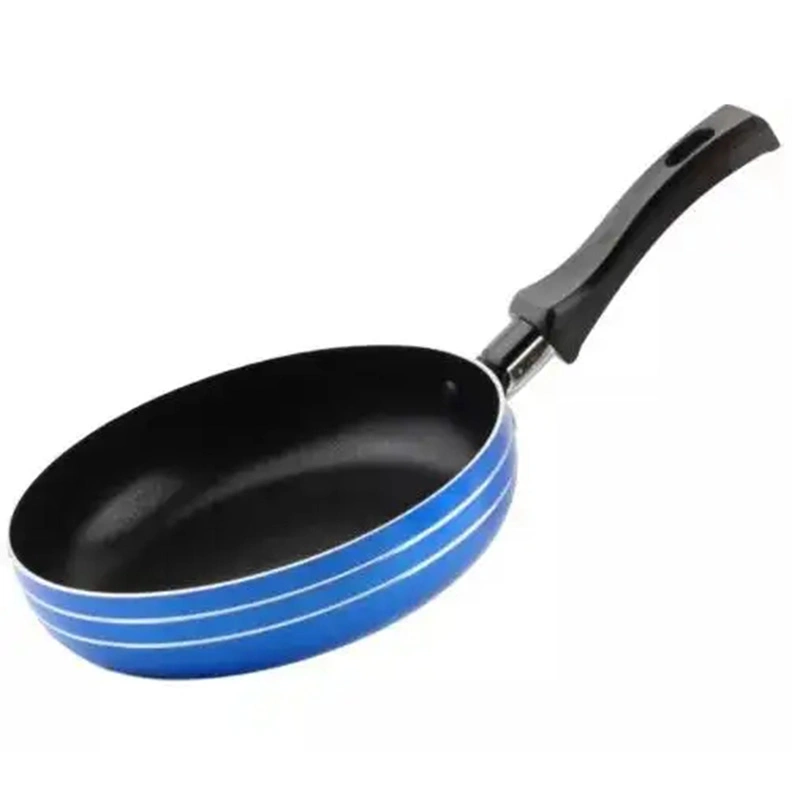 14cm Small Size Aluminum Induction Mini Frying Pan Nonstick Fry Pan for Egg Pancake Skillet with Stay Cool Handle