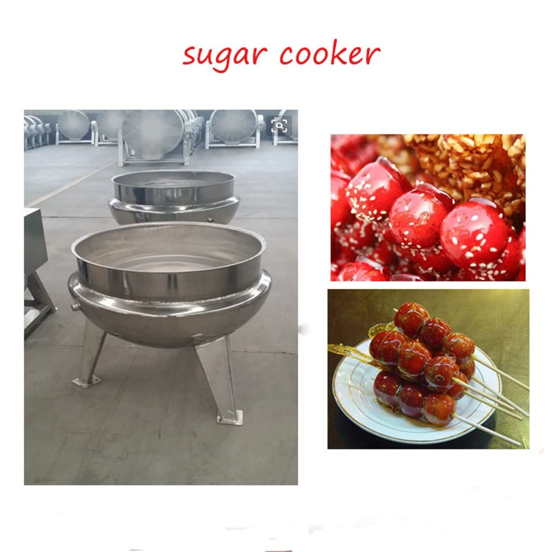 Sauce Stirring Wok Frying Machine Boiled Sauce Electric Heating Interlayer Pot