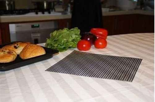 Mesh Baking Mat for Hamburger Heating