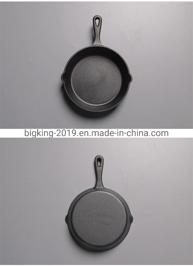 12inch / 30cm Large Pre-Seasoned Cast Iron Round Skillet/Frying Pan Cookware