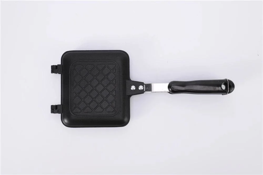 Eco-Friendly Household Breakfast Square Die Cast Nonstick Egg Waffles Frying Pan