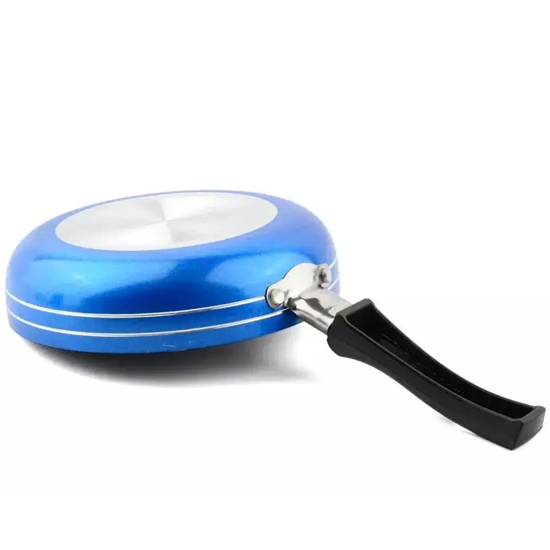 14cm Small Size Aluminum Induction Mini Frying Pan Nonstick Fry Pan for Egg Pancake Skillet with Stay Cool Handle