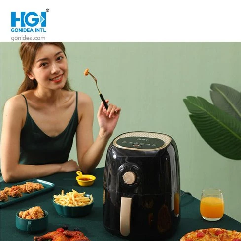 110V-240V Kitchen Appliance Non-Stick Pan Smart 4.5L Electric Home Air Fryer Dh-208AC
