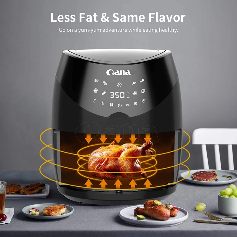 Qana Factory Wholesale OEM WiFi APP Smart Air Cooker Digital Electric Air Deep Fryer Food Processors Horno PARA Pan Tefal