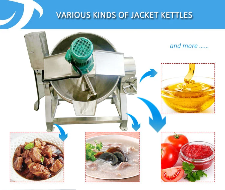 Industrial Stirring Large Commercial Biryani Mixing Sauce Pepper Frying Machine 500 Liters Stainless Steel Cooking Pot