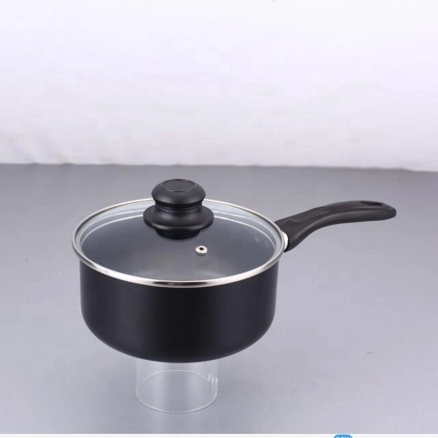 7PCS Aluminium Cooking Pots and Pans Nonstick Saucepan Frying Pan with White Ceramic Coating