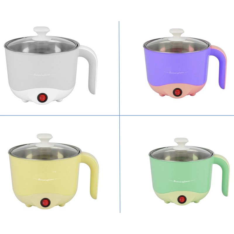 Small Home Appliance Electric Hot Pots Multi-Cooker Non-Stick Frying Steamer Smokeless Mini Portable Wok Electric Boiling Pot