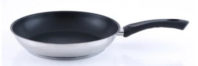 Utensilios de cocina de acero inoxidable Non Stick Wok Pan, Induction Skillet Cookware Set, Multi Stir sartén