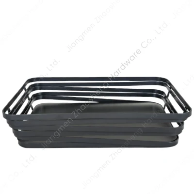 Mesa de almacenamiento de cesta de frutas Fry Chips pantalla de alambre Pan Basket Metal para servir en el restaurante