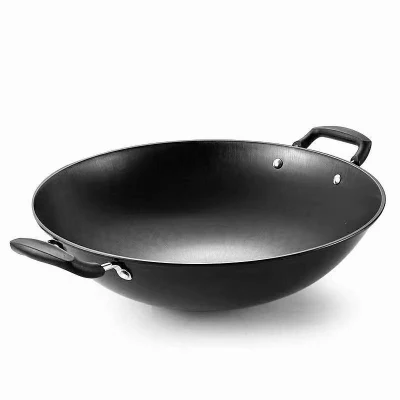 Estufa de gas Top Camping portátil Hierro fundido freír ligero ¡Wok