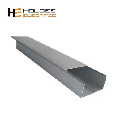 Venta en caliente Trunking de cable de acero al carbono soldado OEM personalizado Q235 Bandejas