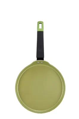 25cm de aluminio forjado de la bandeja de papel crepé