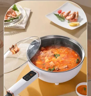 Sartén antiadherente eléctrica Wok eléctrico