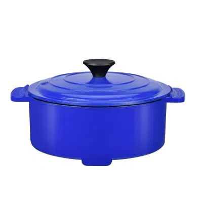 Sartén profunda antiadherente Skillet Enamelo sartén profunda con Tapa 30cm