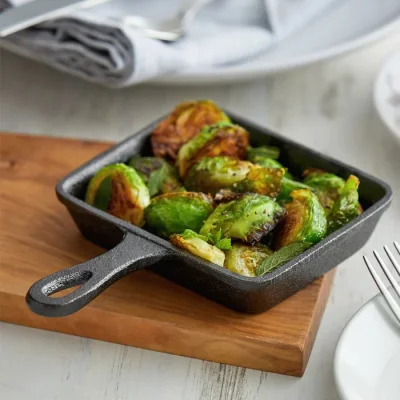 OEM Mayoreo Cuadrado Nonstick Hierro fundido Cookware huevo de tortilla japonés Freír la sartén Tamagoyaki