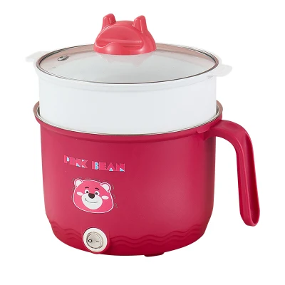 2023 Hot Electric Cooking Pot, estudiante dormitorio eléctrico Hot Pot pequeño eléctrico Wok Hogar Cocina multifuncional fideos pequeño eléctrico Pot
