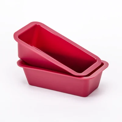 Molde de Pan de Pan de silicona no adherente Pans de silicio asado Pan de pastel