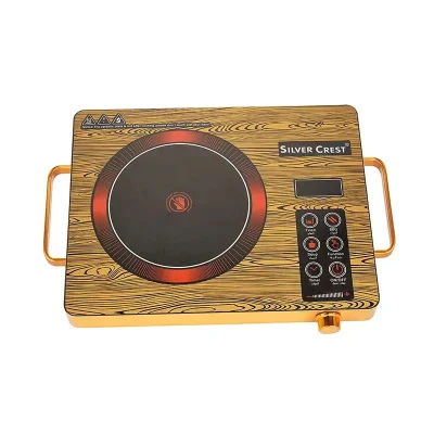 KMG aparatos de cocina un anillo Woodgrain Ceramic