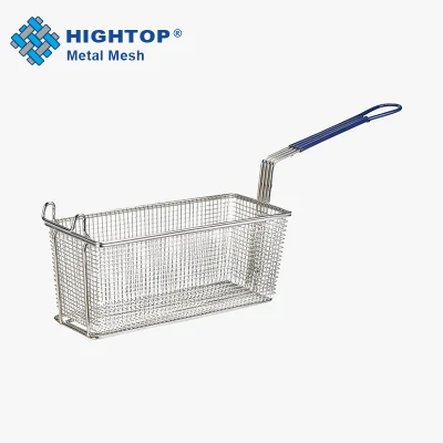 Rust-Proof rectángulo comercial de la cocina de malla de alambre de acero inoxidable Cesta de la RFY