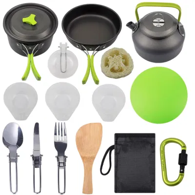 Alloy plegable Camping Cocina Accesorios de camping